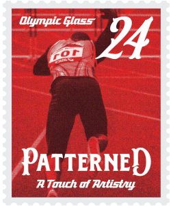 Olympic Glass Stamps Patterned